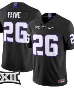 TCU Horned Frogs 2025 Vapor Limited Jersey - All stitched 63 1754965642616
