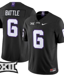 TCU Horned Frogs 2025 Vapor Limited Jersey - All stitched 61 1754965645929