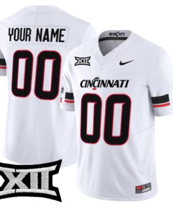 Alternative view of Custom Cincinnati Bearcats Jersey Name, Number 2025 Vapor Limited All Stitched
