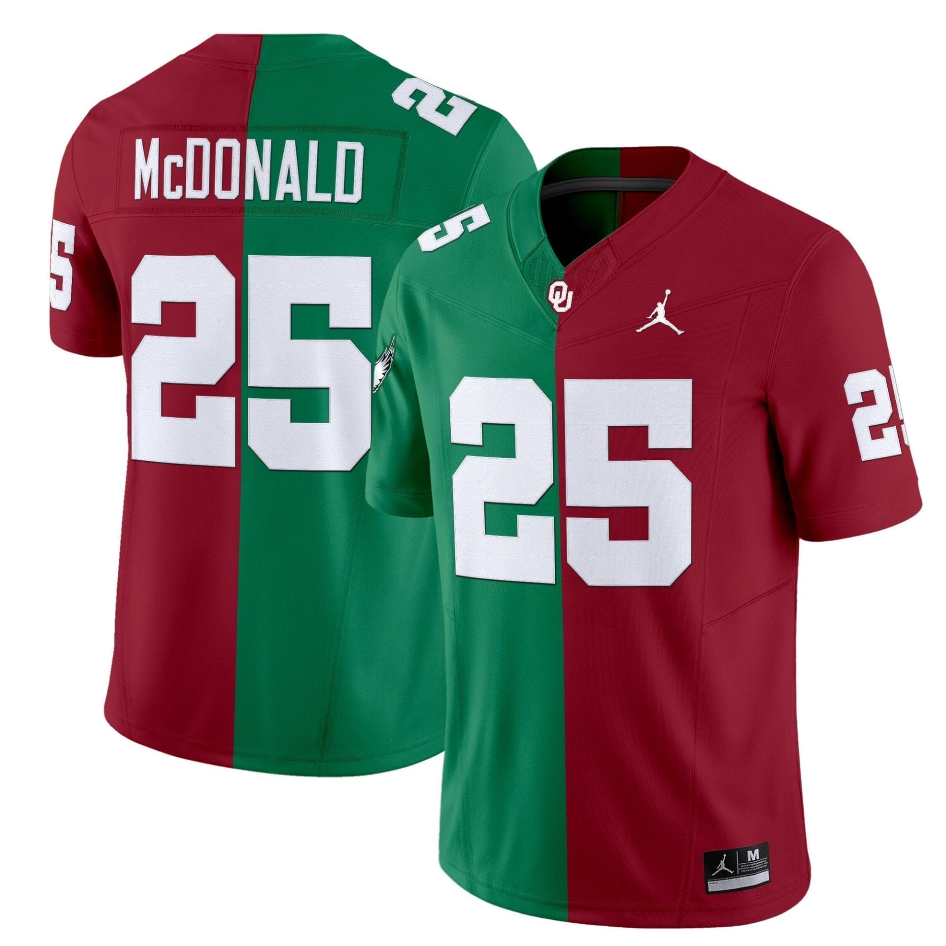 Oklahoma Sooners Split Vapor Limited Jersey - All Stitched 4 Oklahoma Sooners Split Vapor Limited Jersey - All Stitched - Image 4