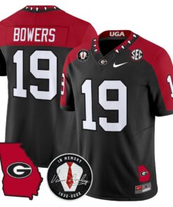 Georgia Bulldogs 2025 Color Sleeves Vapor Limited Jersey - All Stitched 55 1755078424897