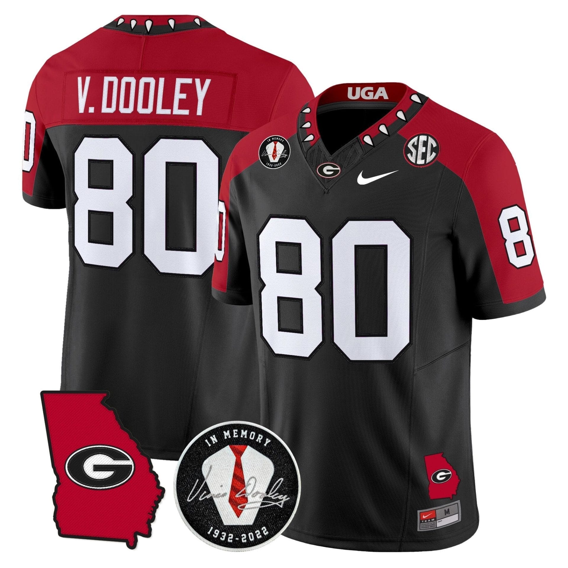 Georgia Bulldogs 2025 Color Sleeves Vapor Limited Jersey - All Stitched 22 Georgia Bulldogs 2025 Color Sleeves Vapor Limited Jersey - All Stitched - Image 22