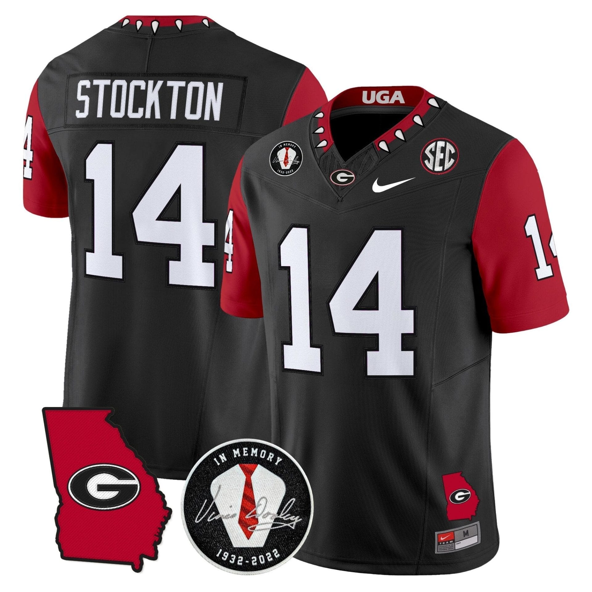 Georgia Bulldogs 2025 Color Sleeves Vapor Limited Jersey - All Stitched 26 Georgia Bulldogs 2025 Color Sleeves Vapor Limited Jersey - All Stitched - Image 26
