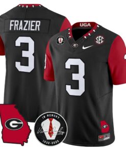 Georgia Bulldogs 2025 Color Sleeves Vapor Limited Jersey - All Stitched 58 1755078431178
