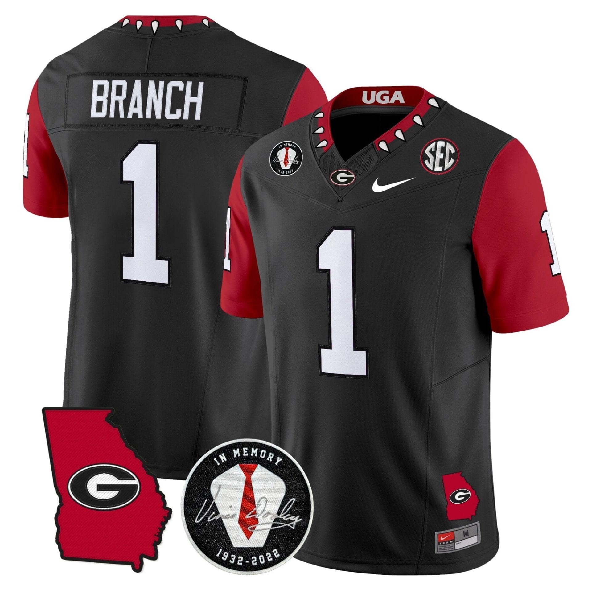 Georgia Bulldogs 2025 Color Sleeves Vapor Limited Jersey - All Stitched 28 Georgia Bulldogs 2025 Color Sleeves Vapor Limited Jersey - All Stitched - Image 28