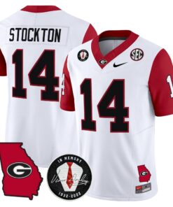 Georgia Bulldogs 2025 Color Sleeves Vapor Limited Jersey - All Stitched 41 1755078437120