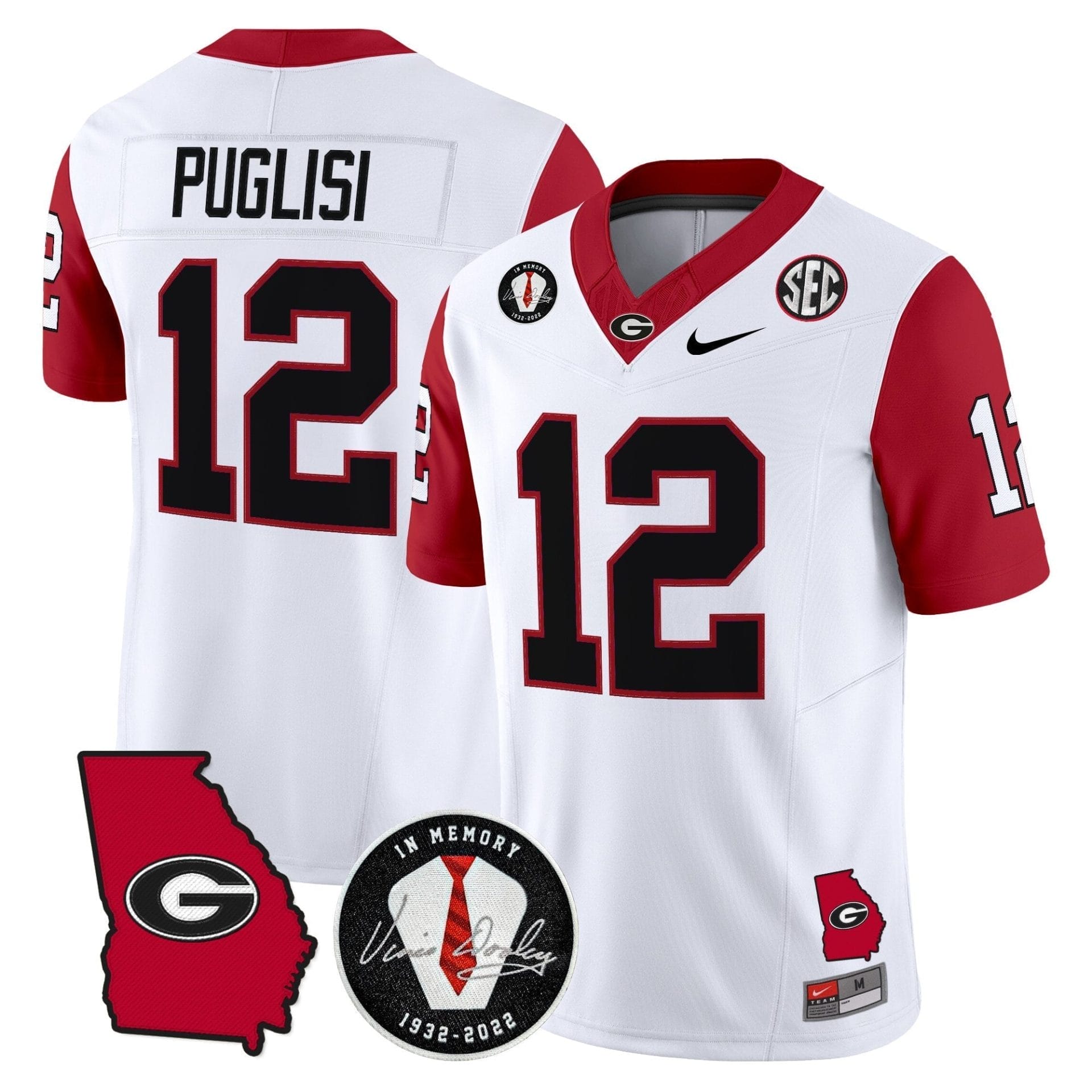 Georgia Bulldogs 2025 Color Sleeves Vapor Limited Jersey - All Stitched 13 Georgia Bulldogs 2025 Color Sleeves Vapor Limited Jersey - All Stitched - Image 13