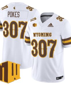 Alternative view of Wyoming Cowboys 2025 Vapor Limited Jersey - All Stitched