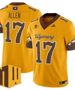 Wyoming Cowboys 2025 Vapor Limited Jersey - All Stitched