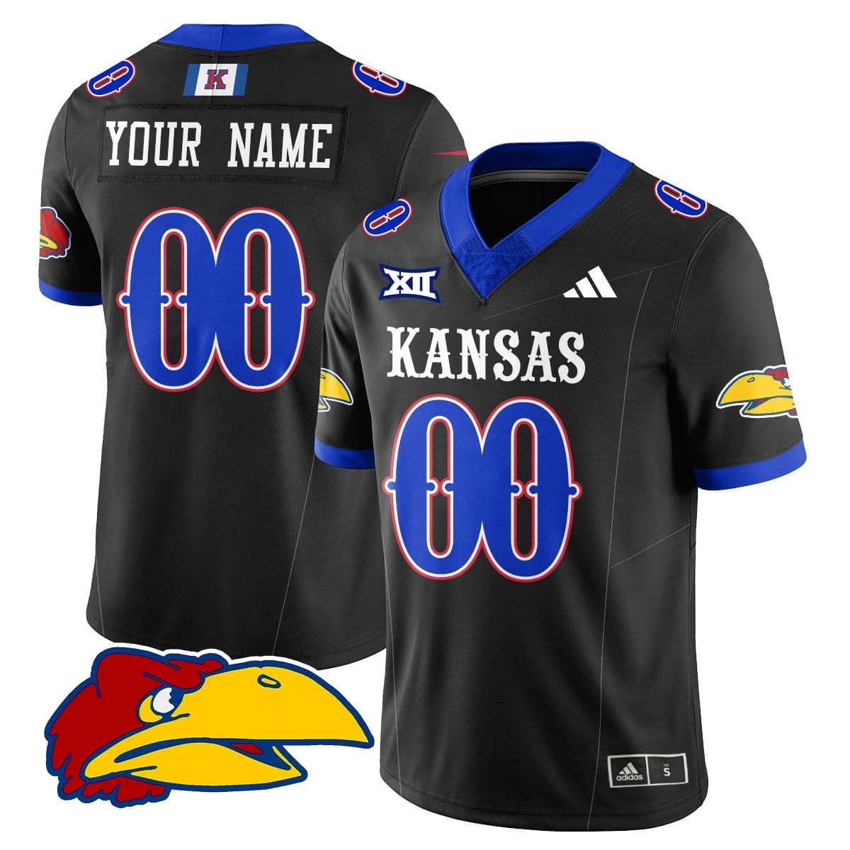 Custom Kansas Jayhawks Football Jersey Name, Number 2025 Limited All Stitched 1 Custom Kansas Jayhawks Football Jersey Name, Number 2025 Limited All Stitched