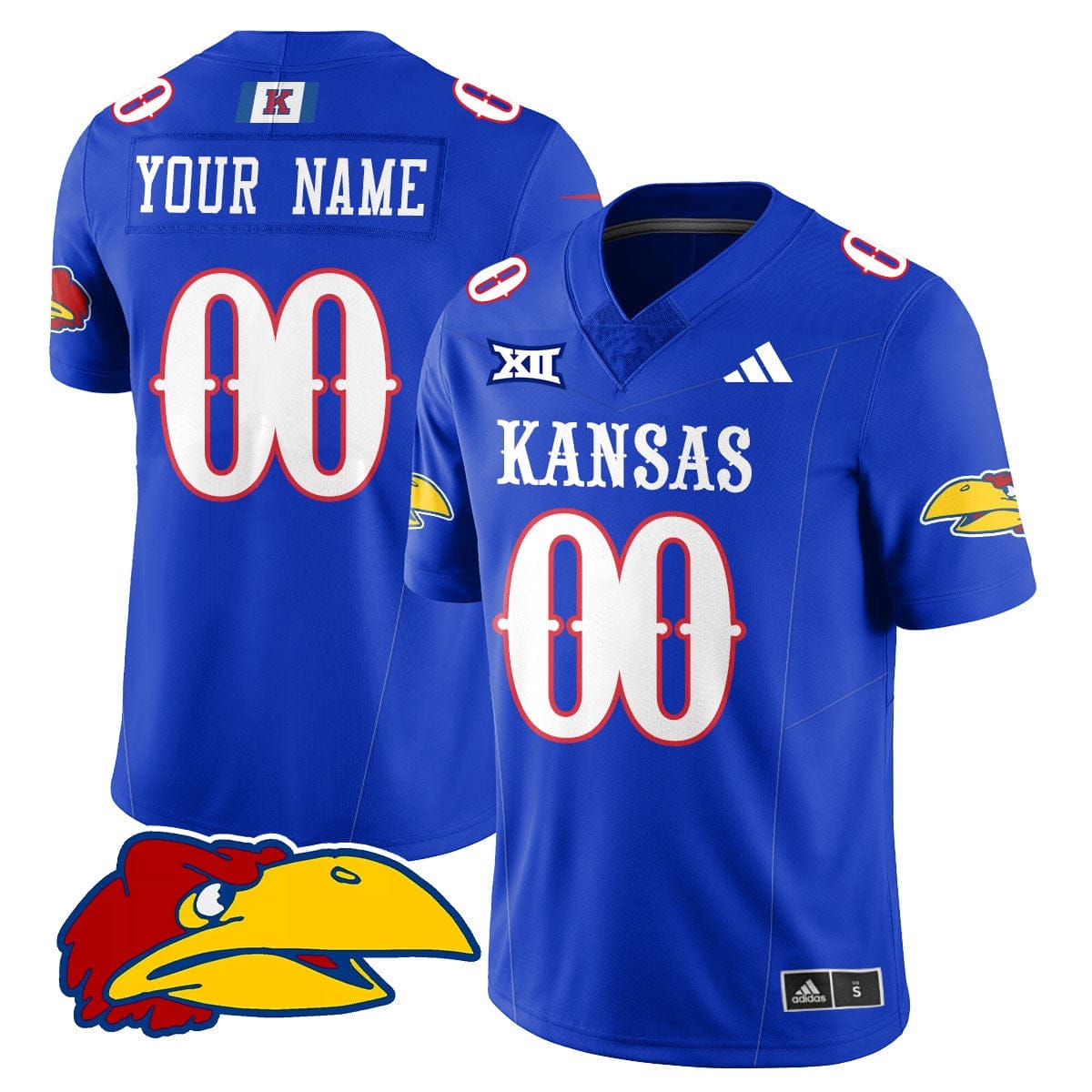 Kansas Jayhawks Football 2025 Limited Jersey - All Stitched 8 Kansas Jayhawks Football 2025 Limited Jersey - All Stitched - Image 8
