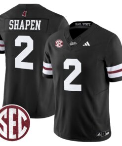 Mississippi State Bulldogs 'Dark Mode' Vapor Limited Jersey - All Stitched
