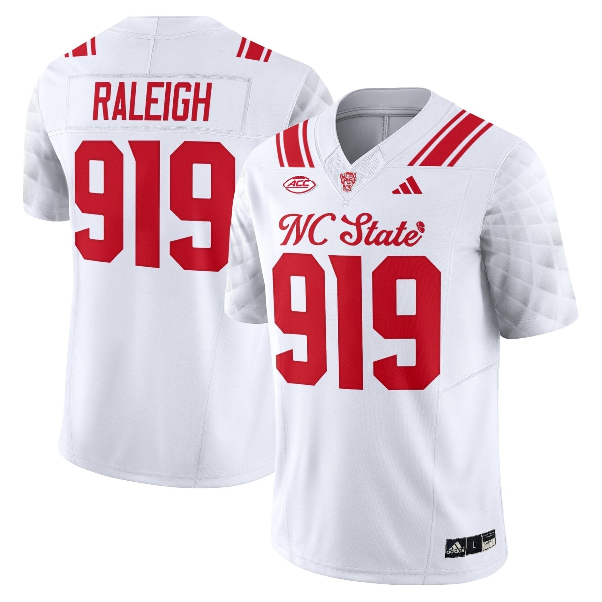 NC State Wolfpack 'City of Oaks' Vapor Limited Jersey - All Stitched 4 NC State Wolfpack 'City of Oaks' Vapor Limited Jersey - All Stitched - Image 4