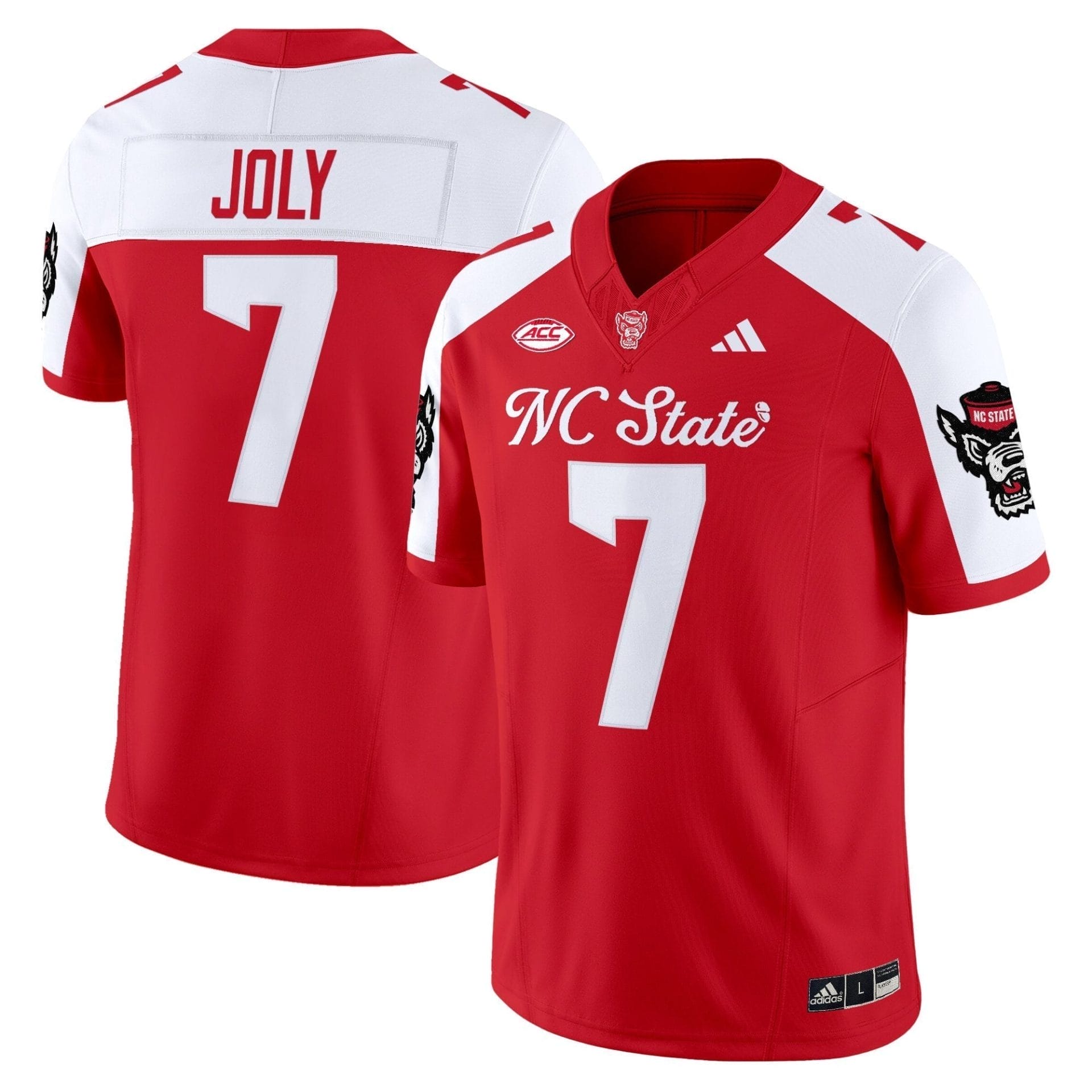 NC State Wolfpack 'City of Oaks' Vapor Limited Jersey - All Stitched 6 NC State Wolfpack 'City of Oaks' Vapor Limited Jersey - All Stitched - Image 6