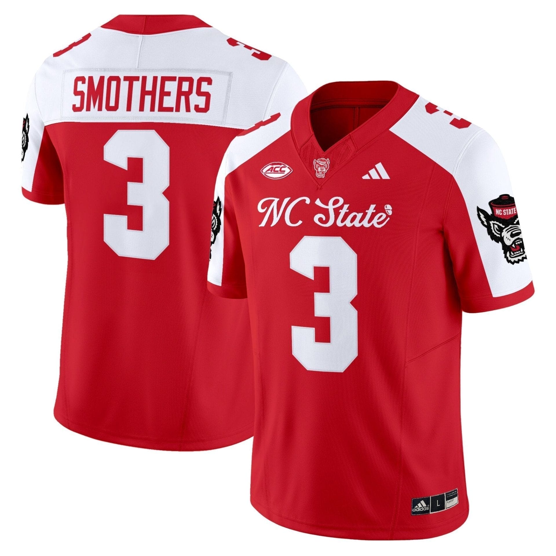 NC State Wolfpack 'City of Oaks' Vapor Limited Jersey - All Stitched 5 NC State Wolfpack 'City of Oaks' Vapor Limited Jersey - All Stitched - Image 5
