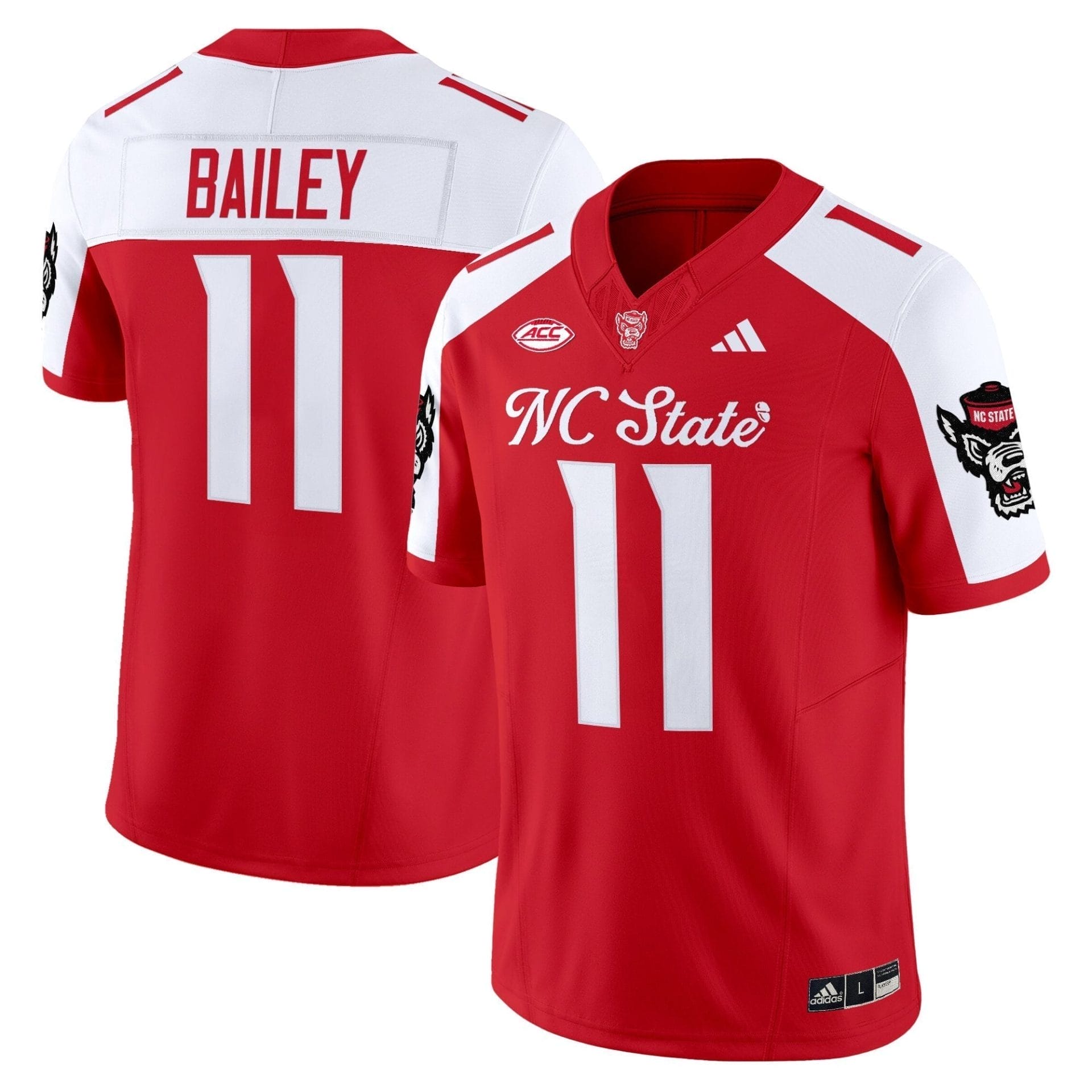 NC State Wolfpack 'City of Oaks' Vapor Limited Jersey - All Stitched 2 NC State Wolfpack 'City of Oaks' Vapor Limited Jersey - All Stitched - Image 2