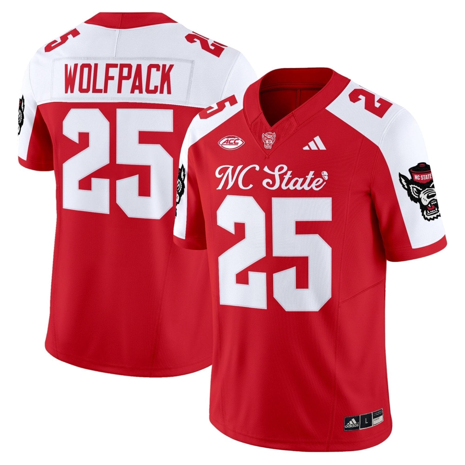 NC State Wolfpack 'City of Oaks' Vapor Limited Jersey - All Stitched 10 NC State Wolfpack 'City of Oaks' Vapor Limited Jersey - All Stitched - Image 10