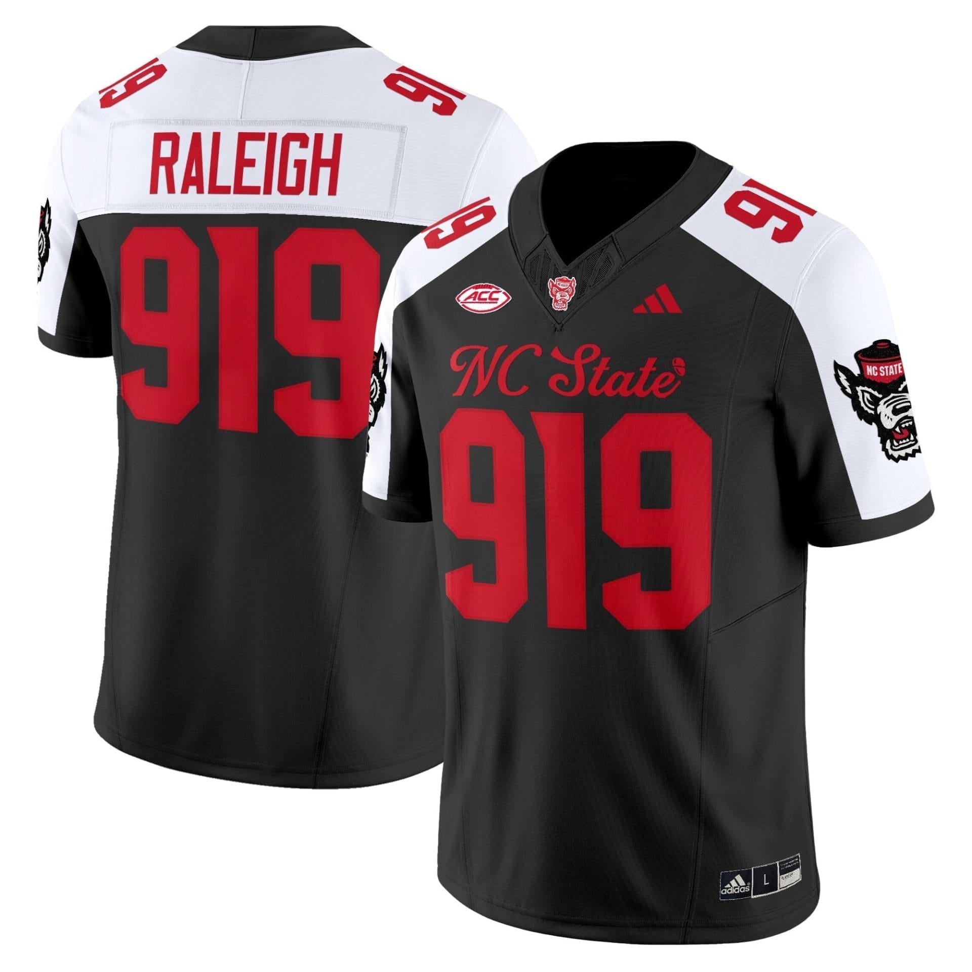 NC State Wolfpack 'City of Oaks' Vapor Limited Jersey - All Stitched 14 NC State Wolfpack 'City of Oaks' Vapor Limited Jersey - All Stitched - Image 14