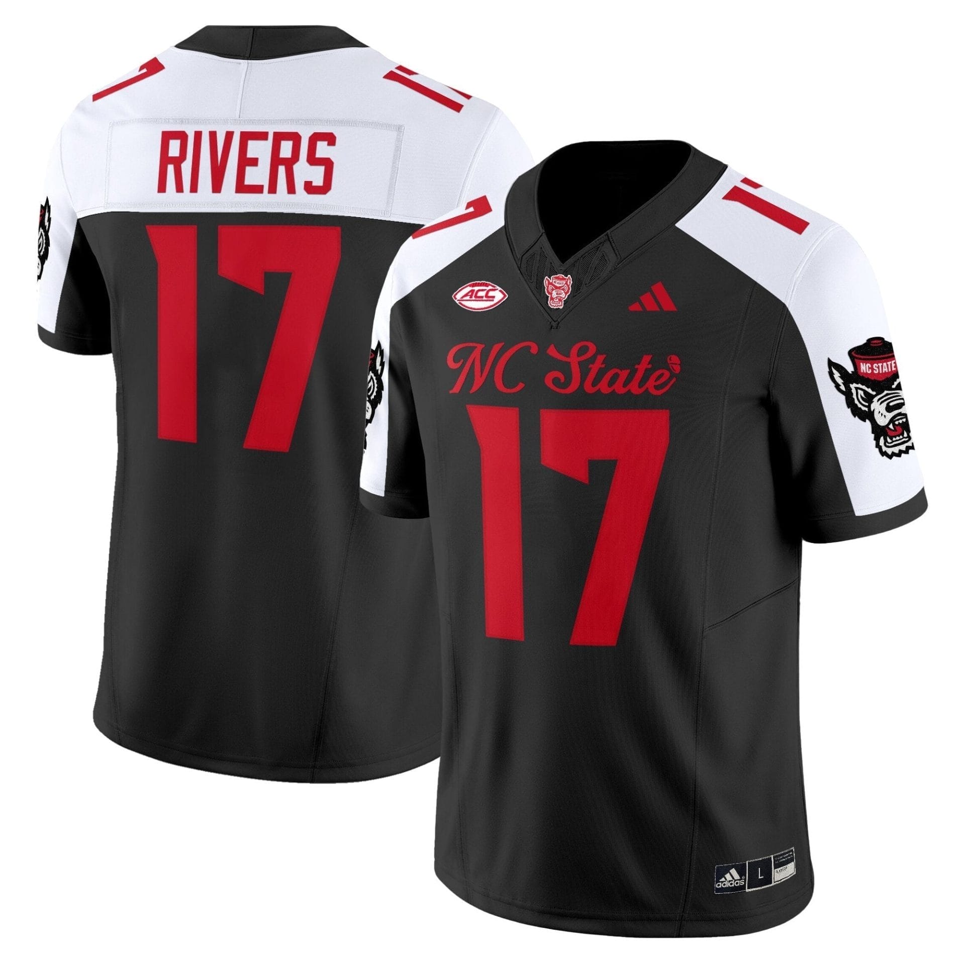 NC State Wolfpack 'City of Oaks' Vapor Limited Jersey - All Stitched 18 NC State Wolfpack 'City of Oaks' Vapor Limited Jersey - All Stitched - Image 18