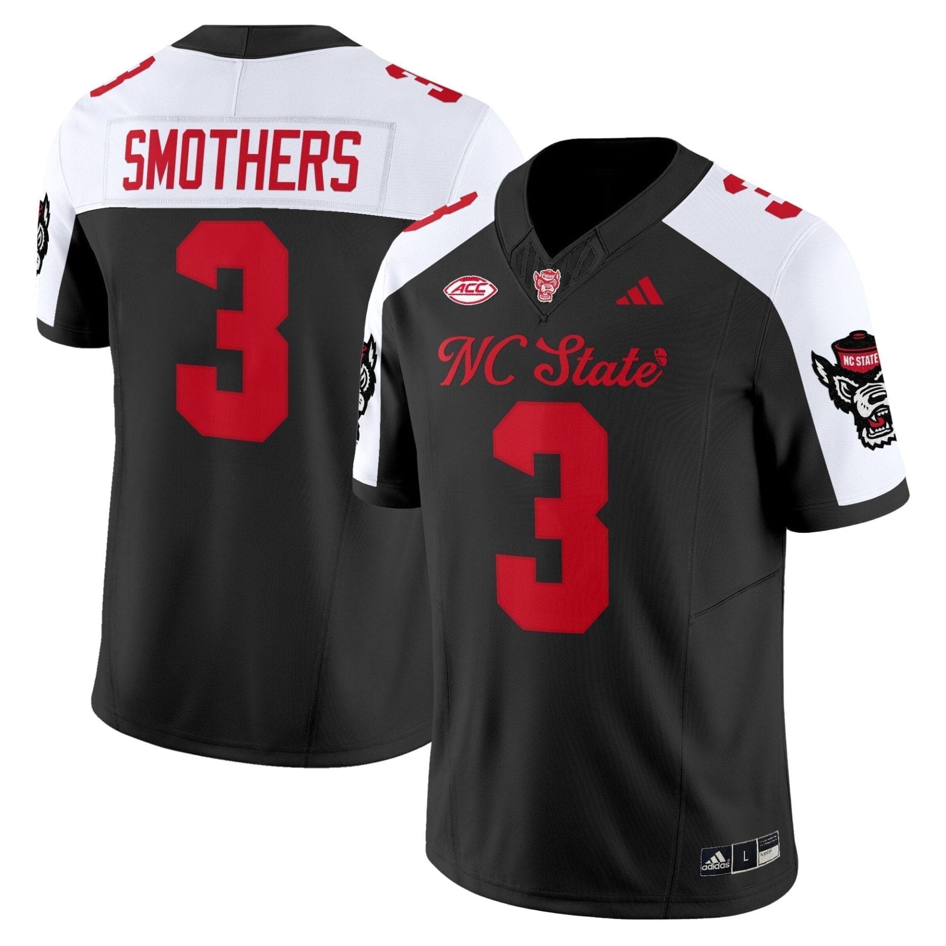 NC State Wolfpack 'City of Oaks' Vapor Limited Jersey - All Stitched 15 NC State Wolfpack 'City of Oaks' Vapor Limited Jersey - All Stitched - Image 15