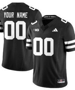 Custom Nebraska Football Jersey Name, Number 2025 "Blackout" - All Stitched
