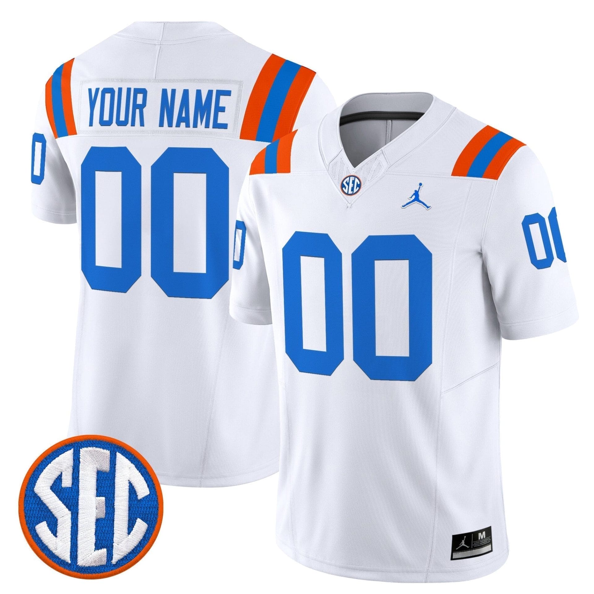 Custom Florida Gators Jersey 1960s Throwback Vaport Limited Stitched All Colors 3 Custom Florida Gators Jersey 1960s Throwback Vaport Limited Stitched All Colors - Image 3