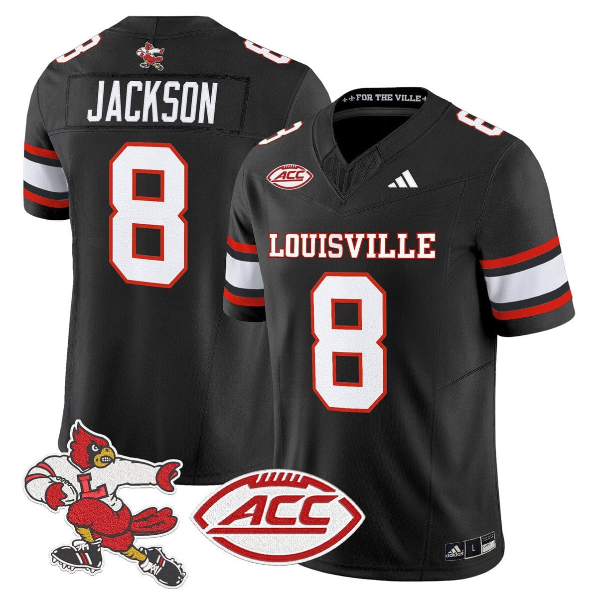 Louisville Cardinals '1980s Throwback' Vapor Limited Jersey - All Stitched 41 Louisville Cardinals '1980s Throwback' Vapor Limited Jersey - All Stitched - Image 41