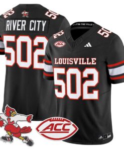 Louisville Cardinals '1980s Throwback' Vapor Limited Jersey - All Stitched 87 175576683186d35856fa