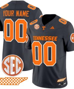 Alternative view of Custom Tennessee Volunteers Jersey Name, Number 2025 Limited V2 Stitched All Colors
