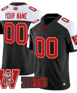 Custom Wisconsin Badgers Jersey Throwback Name, Number 2025 Stitched All Colors 9 1756119518879 5d27a039 e7ad 49a8 bde2 807d2c80fa0d