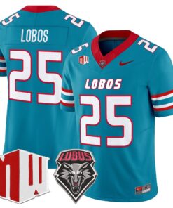 Alternative view of New Mexico Lobos 2025 Vapor Limited Jersey - All Stitched
