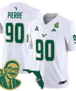 Alternative view of South Florida Bulls 'Lee Roy Selmon Legacy Edition' Vapor Limited Jersey - All Stitched