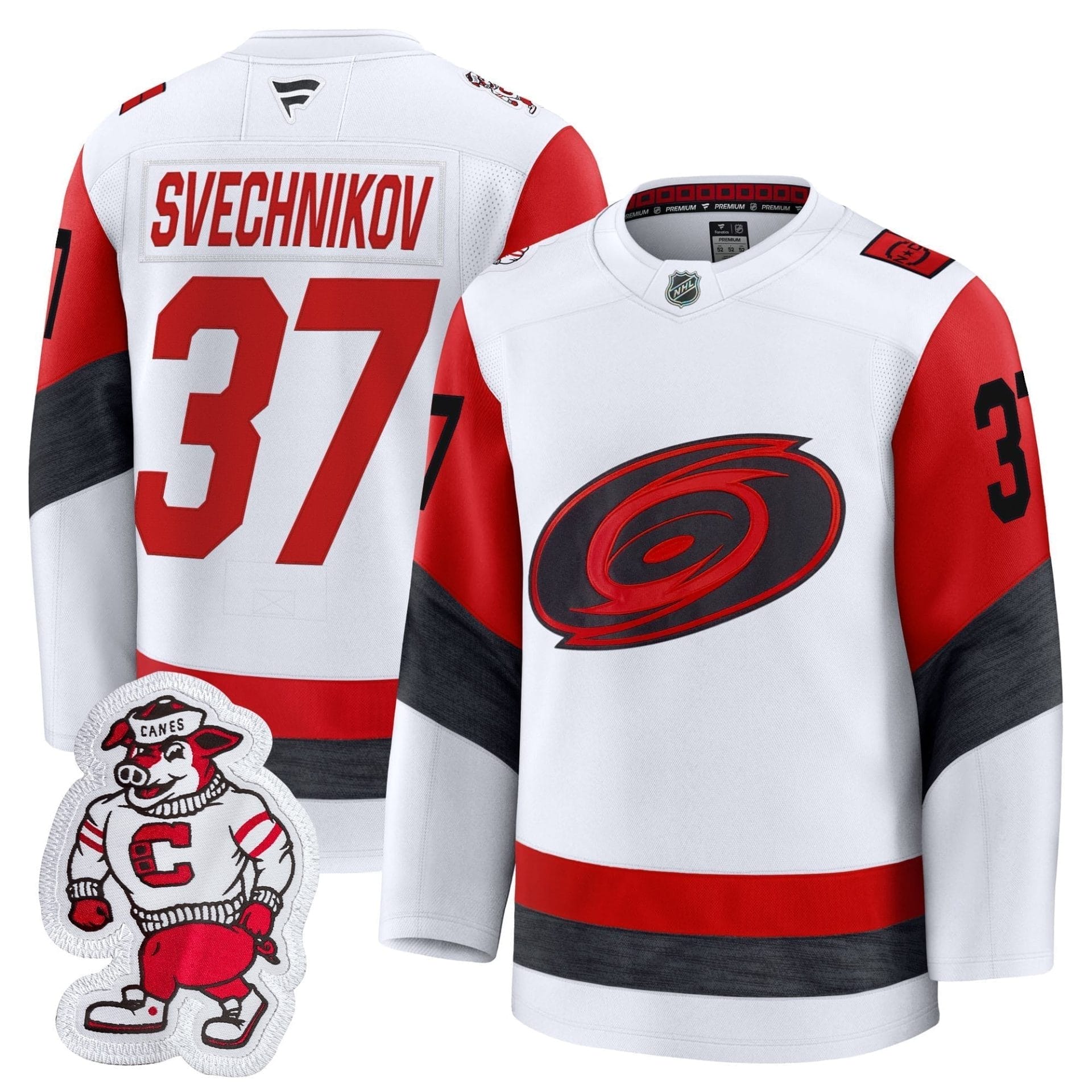 Carolina Hurricanes 2025 - 26 Premium Jersey - All Stitched 8 Carolina Hurricanes 2025 - 26 Premium Jersey - All Stitched - Image 8