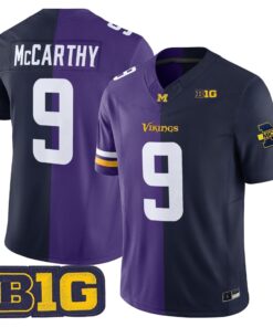 J.J. McCarthy Split Vapor Limited Jersey - All Stitched