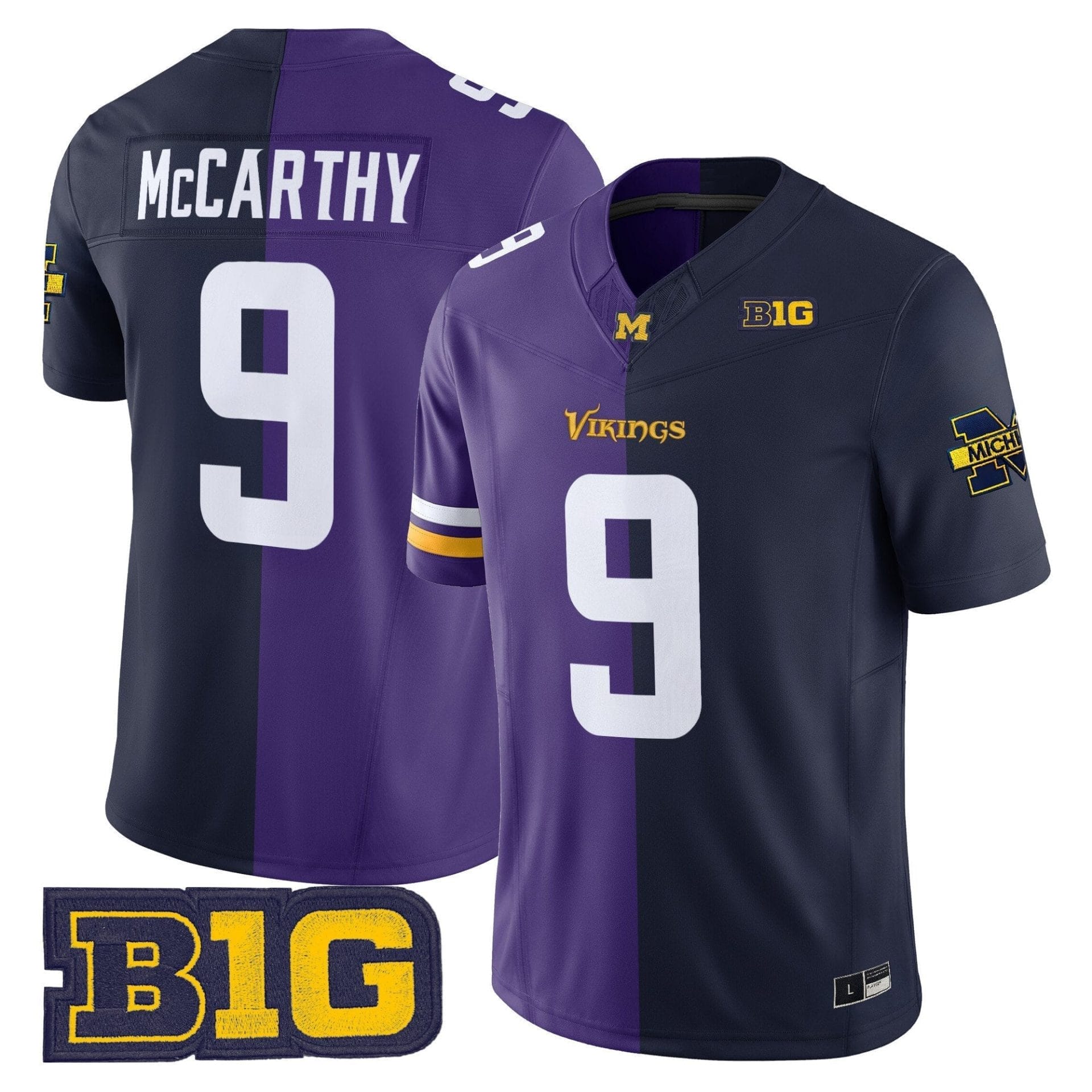 J.J. McCarthy Split Vapor Limited Jersey - All Stitched 108 1757488562c48e111dda