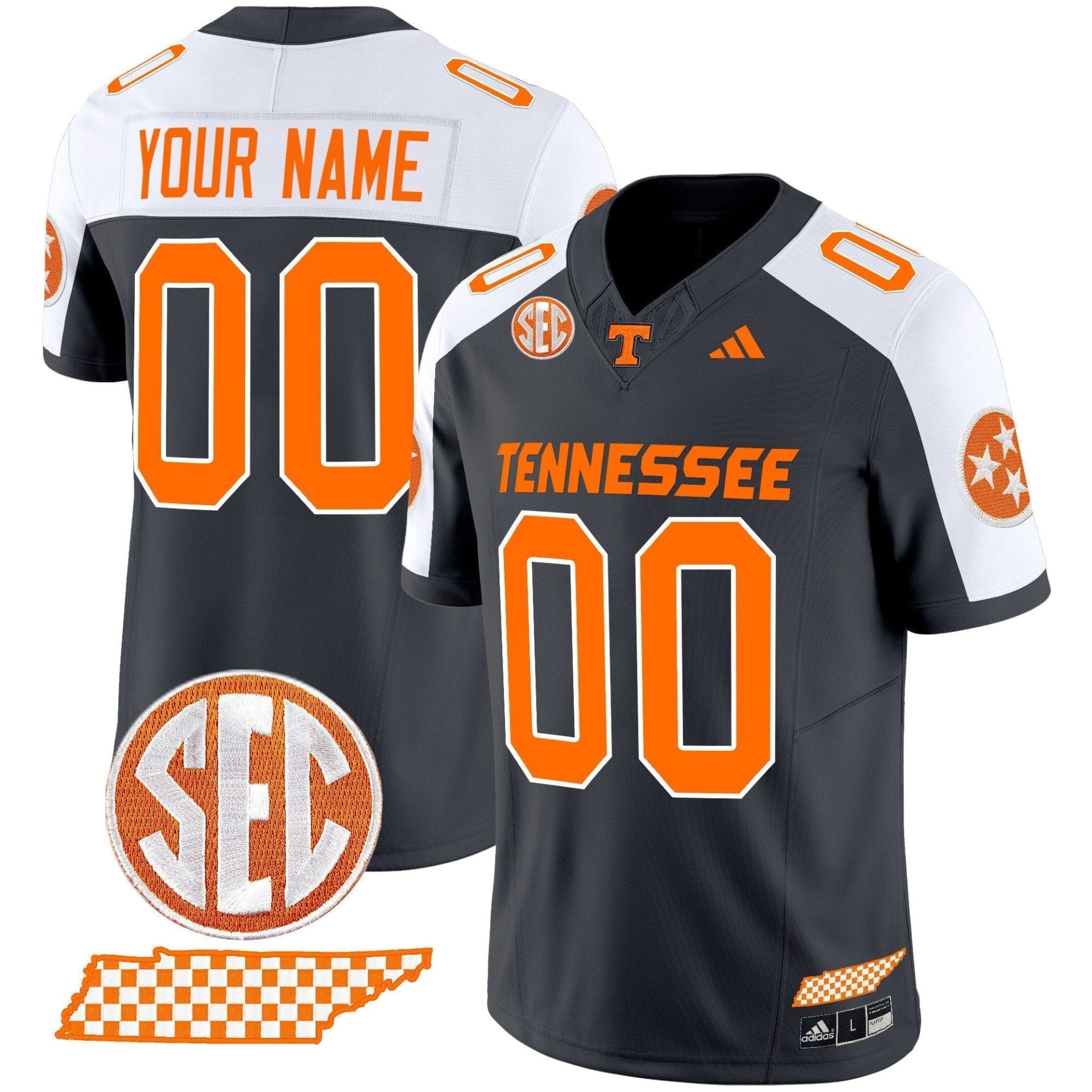 Tennessee Volunteers 'Rebrand 2026' Checkerboard Vapor Limited Custom Jersey - All Stitched 4 Tennessee Volunteers 'Rebrand 2026' Checkerboard Vapor Limited Custom Jersey - All Stitched - Image 4