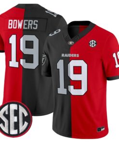 Brock Bowers Split Vapor Limited Jersey - All Stitched
