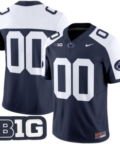 Alternative view of Penn State Nittany Lions 2025 Vapor Limited Custom Jersey V2 - All Stitched