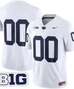 Penn State Nittany Lions 2025 Vapor Limited Custom Jersey V2 - All Stitched