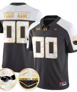 Custom Oregon Ducks 2025 "Shoe Duck" Jersey - All Stitched