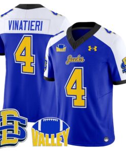 South Dakota State Jackrabbits 2025 Vapor Limited Jersey - All Stitched 76 1757933050b5d2f609a4