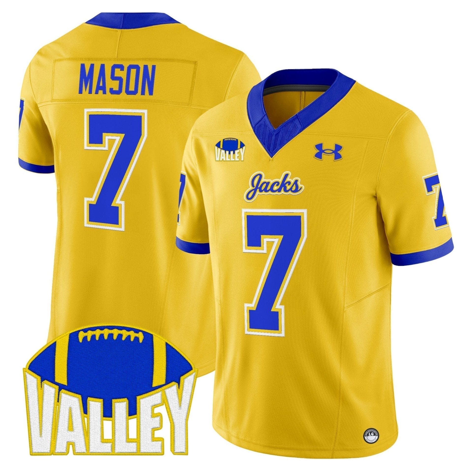 South Dakota State Jackrabbits 2025 Vapor Limited Jersey - All Stitched 43 South Dakota State Jackrabbits 2025 Vapor Limited Jersey - All Stitched - Image 43