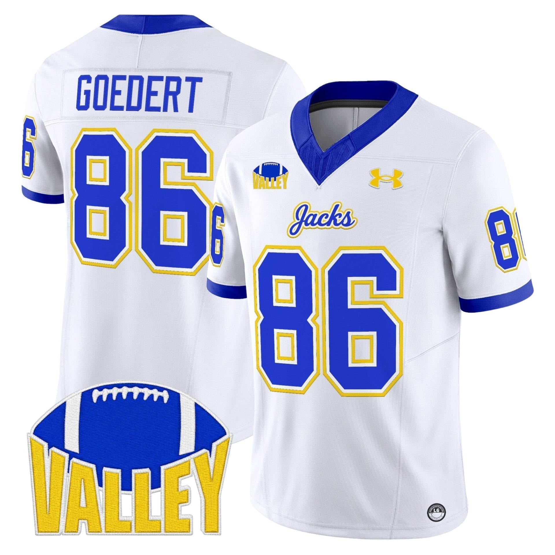 South Dakota State Jackrabbits 2025 Vapor Limited Jersey - All Stitched 9 South Dakota State Jackrabbits 2025 Vapor Limited Jersey - All Stitched - Image 9