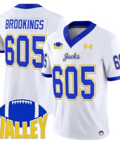 South Dakota State Jackrabbits 2025 Vapor Limited Jersey - All Stitched 50 1757933052bb04e07791