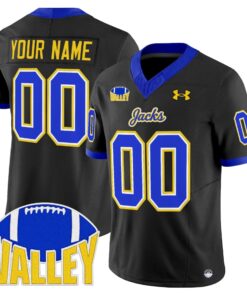 South Dakota State Jackrabbits 2025 Vapor Limited Custom Jersey - All Stitched