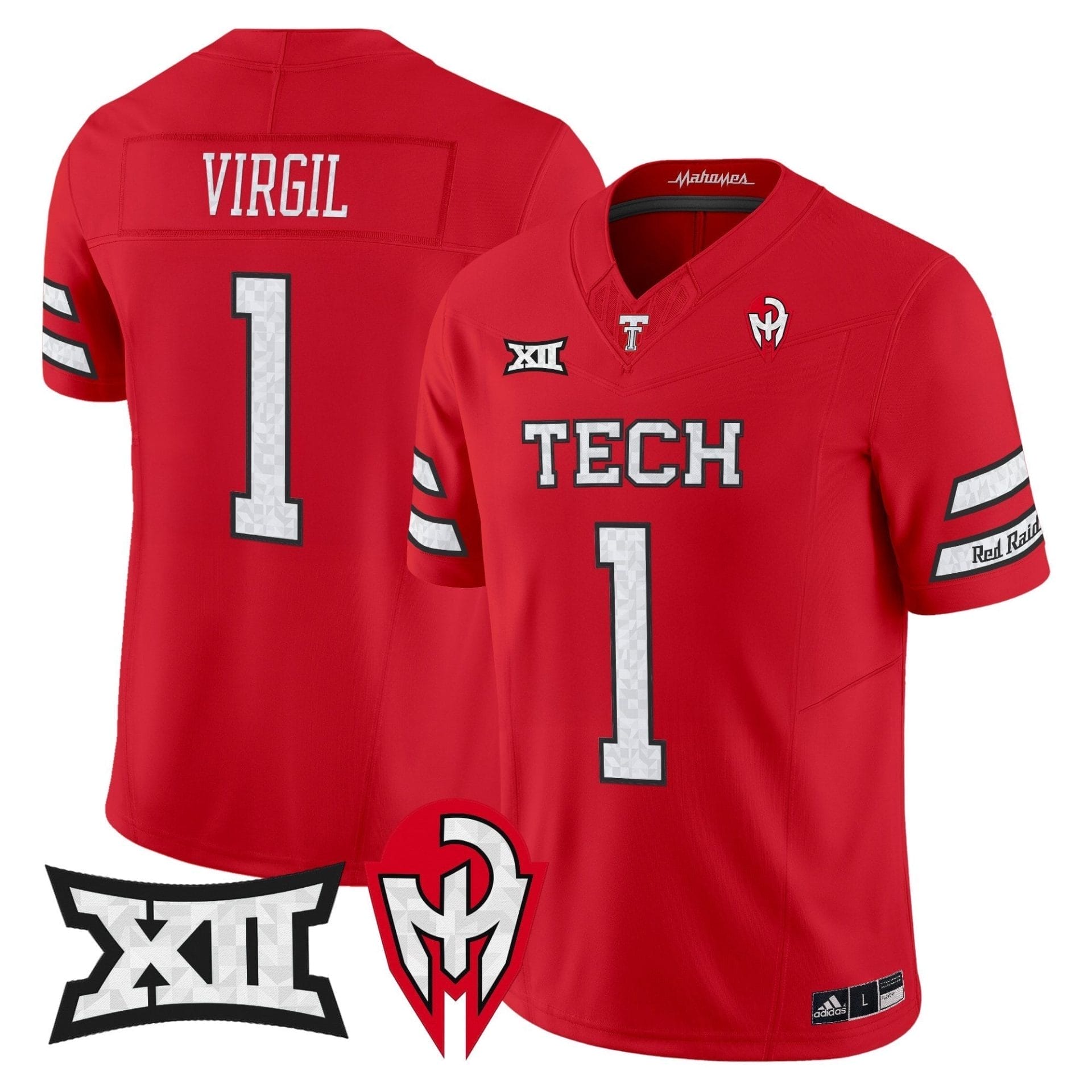 Texas Tech Red Raiders 'Too Cold' Vapor Limited Jersey - Mahomes Collection - All Stitched 35 Texas Tech Red Raiders 'Too Cold' Vapor Limited Jersey - Mahomes Collection - All Stitched - Image 35