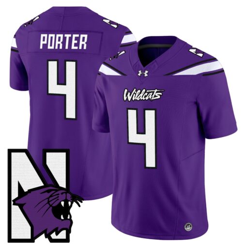 Northwestern Wildcats Honoring ’95 Vapor Limited Jersey - All Stitched - Image 37