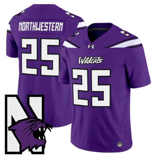 Northwestern Wildcats Honoring ’95 Vapor Limited Jersey - All Stitched - Image 40
