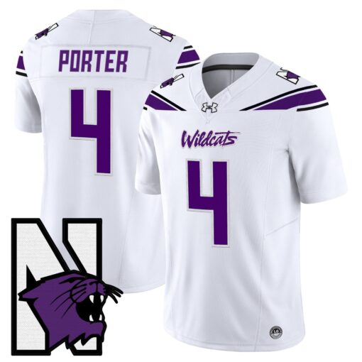 Northwestern Wildcats Honoring ’95 Vapor Limited Jersey - All Stitched - Image 44