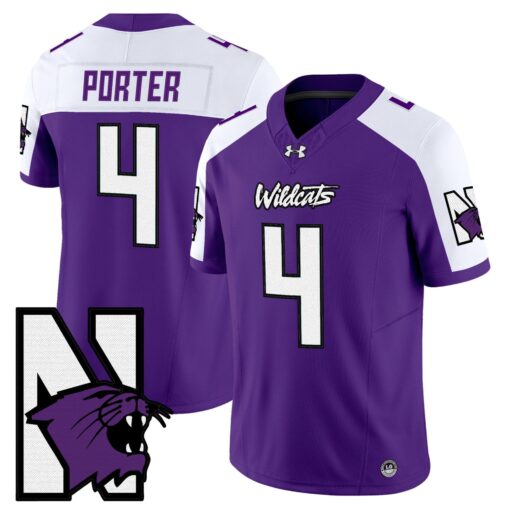Northwestern Wildcats Honoring ’95 Vapor Limited Jersey - All Stitched - Image 24
